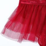 Underwear Elastic Lace Tight Fitting Jumpsuit Waist Two-piece Set