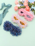 Polka Dot Organza Decorative Sunglasses