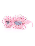 Polka Dot Organza Decorative Sunglasses
