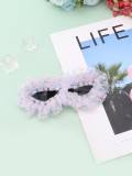 Polka Dot Organza Decorative Sunglasses
