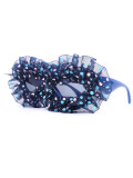 Polka Dot Organza Decorative Sunglasses
