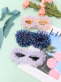 Polka Dot Organza Decorative Sunglasses