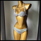 Diamond Fringe Swimsuit Bikini Nightclub Outfit