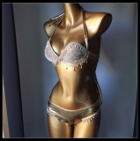 Swimsuit Diamond Fringe Bikini Nightclub Outfit