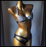 Diamond Fringe Swimsuit Bikini Nightclub Outfit
