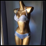 Swimsuit Diamond Fringe Bikini Nightclub Outfit
