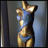 Swimsuit Diamond Fringe Bikini Nightclub Outfit