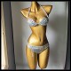 Diamond Fringe Swimsuit Bikini Nightclub Outfit