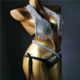 Tassel Bikini Swimsuit Nightclub Wear Lingerie