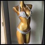 Diamond Fringe Swimsuit Bikini Nightclub Outfit