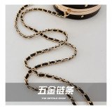 Small Bag Color Blocked Small Round Bag