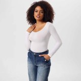 Undercover Long Sleeved Corset One-piece Seamless One-piece Shapewear