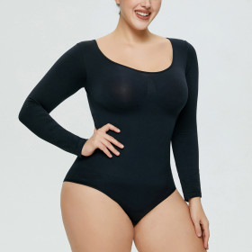 Undercover Long Sleeved Corset One-piece Seamless One-piece Shapewear