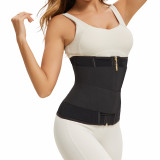 Waist Belt with Zipper and Elastic Band for Abdominal Compression