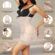 Shapewear Zipper Buckle and Body Hugging Jumpsuit