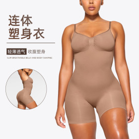 Body Shaping Plus Size Underwear Abdominal Compression One-piece Shapewear