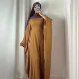 Spring/Summer Party Waist Collection Bat Sleeve Dress