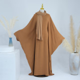 Spring/Summer Party Waist Collection Bat Sleeve Dress