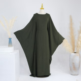 Spring/Summer Party Waist Collection Bat Sleeve Dress