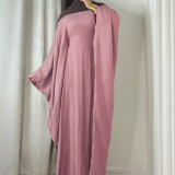 Spring/Summer Party Waist Collection Bat Sleeve Dress