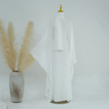 Spring/Summer Party Waist Collection Bat Sleeve Dress