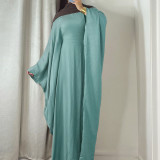 Spring/Summer Party Waist Collection Bat Sleeve Dress