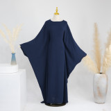 Spring/Summer Party Waist Collection Bat Sleeve Dress