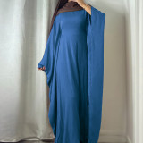 Spring/Summer Party Waist Collection Bat Sleeve Dress