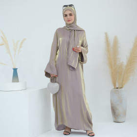 Colorful and Elegant Sparkling Cloth Long Skirt