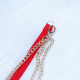 Mesh Splicing Neck Hanging Fun Suit