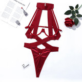 Strap Hanging Neck Hollow Backless Sexy Lingerie