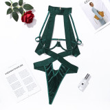 Strap Hanging Neck Hollow Backless Sexy Lingerie