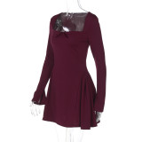 Strapless Sexy Long Sleeved Princess Dress