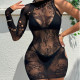 Perspective Jumpsuit with Hollowed Out