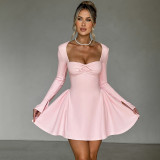 Strapless Sexy Long Sleeved Princess Dress