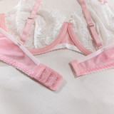 Lace Mesh Sexy Lingerie Five-piece Set