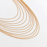 Metal Snake Bone Chain Chest Chain Tassel Body Chain