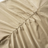 Tube Top Tight Long Sleeve Hip Lift Jumpsuit