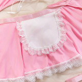 Uniform Apron Lace Four-piece Set