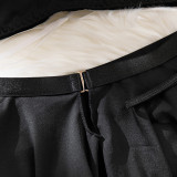 Uniform Apron Lace Four-piece Set