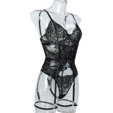 Eyelashes and Sequins Sexy Two-piece Set