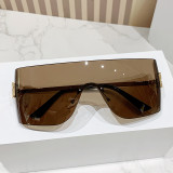 Y2K One-piece Rimless Sunglasses