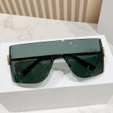 Y2K One-piece Rimless Sunglasses
