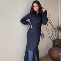 Casual and Elegant Professional Commuting Style Two-piece Set
