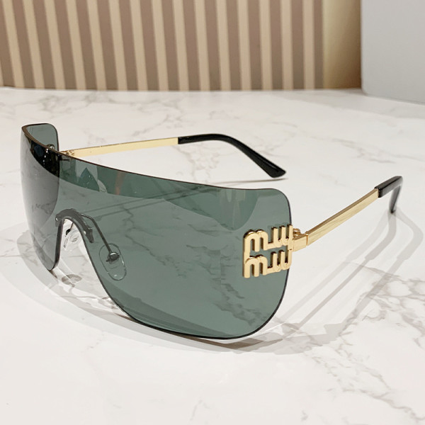 Y2K One-piece Rimless Sunglasses