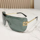 Y2K One-piece Rimless Sunglasses