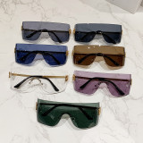 Y2K One-piece Rimless Sunglasses