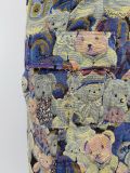 Cartoon Pattern Slit Jacquard Skirt