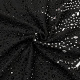 Hot Diamond Sleeveless Backless Sexy Arm-wrapped Dress