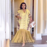 Loose Casual Fringed Dress